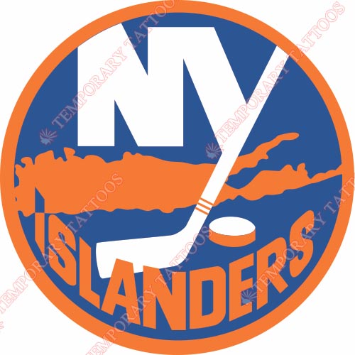 New York Islanders Customize Temporary Tattoos Stickers NO.228